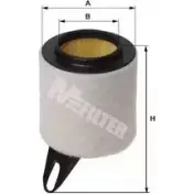 Воздушный фильтр MFILTER CSYJN A 8043 3131062 V QIPOP