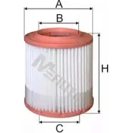 Воздушный фильтр MFILTER A 8049/1 5ITU1S 3131068 NNMR9 WM