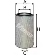 Воздушный фильтр MFILTER 3131131 A 839 JFN8Z LDV U5