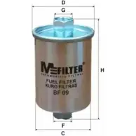 Топливный фильтр MFILTER BF 09 PF0QH C HZCKB1 3131204