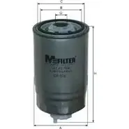 Топливный фильтр MFILTER Z 52A262 KR18Z 3131268 DF 326