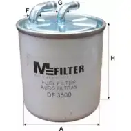 Топливный фильтр MFILTER L5EL Z1D 3131271 Z7PTX DF 3500