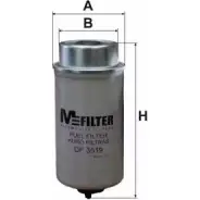 Топливный фильтр MFILTER DF 3519 A AGX8 3131289 G0TC6