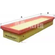 Воздушный фильтр MFILTER H2LV 96 K 790 PSRLA 3131738
