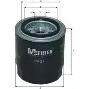 Масляный фильтр MFILTER C63O3 6 RACVV1 Kia Venga (YN) 1 Хэтчбек 1.6 CVVT 125 л.с. 2010 – наст. время TF 24