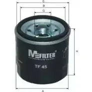Масляный фильтр MFILTER X469WT4 6 FB8B8 TF 45 Subaru Impreza (GD) 2 Седан 2.0 AWD (GDB) 280 л.с. 2005 – 2007