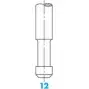Впускной клапан OSVAT 0635 IHZ3V Mitsubishi Mirage 40 QJC