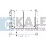 Радиатор охлаждения двигателя KALE OTO RADYATOR OMX64C 3138615 101900 XP WQH