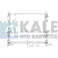 Радиатор охлаждения двигателя KALE OTO RADYATOR 3138675 N00U6 126400 P DVVO3