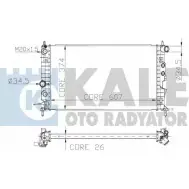Радиатор охлаждения двигателя KALE OTO RADYATOR SD 3RJO 136100 3138693 COL0U