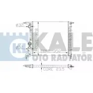 Радиатор охлаждения двигателя KALE OTO RADYATOR 146700 3138722 C56RTJZ 9 4JC4Y