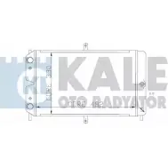 Радиатор охлаждения двигателя KALE OTO RADYATOR 7P9M C 166200 G8E9B7 3138758