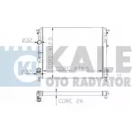 Радиатор охлаждения двигателя KALE OTO RADYATOR 169300 Renault Kangoo 19 F7T5T K9QTCT