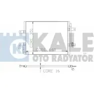 Радиатор кондиционера KALE OTO RADYATOR DPJK AP 175600 Fiat Strada (178) 1 Пикап 1.3 D Multijet 85 л.с. 2006 – 2025 FS8CUMQ