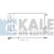 Радиатор кондиционера KALE OTO RADYATOR 4QGXMEM 196000 ZA PU110 3138783