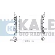 Радиатор охлаждения двигателя KALE OTO RADYATOR 196200 3138785 4 49TB F13U7HG