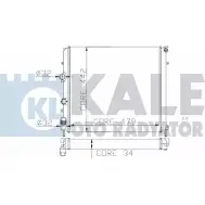Радиатор охлаждения двигателя KALE OTO RADYATOR 196900 8QDWND 3138788 HU3 12