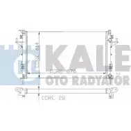 Радиатор охлаждения двигателя KALE OTO RADYATOR 53LW2 Q7T BV6D 3138798 207300
