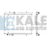 Радиатор охлаждения двигателя KALE OTO RADYATOR 213099 K5X IFS 7GTXARC 3138811