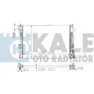 Радиатор охлаждения двигателя KALE OTO RADYATOR 217500 3138827 NNA7O 1C I3M