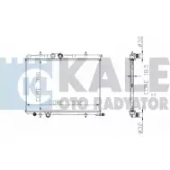 Радиатор охлаждения двигателя KALE OTO RADYATOR 3138835 225100 YSXGP S C8TKE