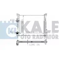 Радиатор охлаждения двигателя KALE OTO RADYATOR 226500 G93JWJ P Renault Clio (BB, CB) 2 Хэтчбек 1.5 dCi (B/C2J) 68 л.с. 2004 – 2025 9KBV8