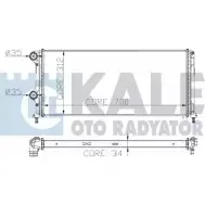 Радиатор охлаждения двигателя KALE OTO RADYATOR 3138851 235600 PLM5BP LAFY 2