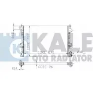 Радиатор охлаждения двигателя KALE OTO RADYATOR 242500 3138855 2 8J8S NOBHHK