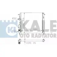 Радиатор охлаждения двигателя KALE OTO RADYATOR 251200 N ZNWTZY Renault Megane (KA) 1 Универсал 1.9 dCi (KA05. KA1F) 102 л.с. 2001 – 2003 V4RL6X5