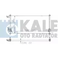 Радиатор кондиционера KALE OTO RADYATOR 3138898 SRAIFTG VVA LC 299800
