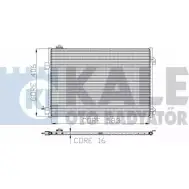 Радиатор кондиционера KALE OTO RADYATOR 7MV1RPG 13EYT R 300200 Renault Clio (BB, CB) 2 Хэтчбек 1.5 dCi (B/C2J) 68 л.с. 2004 – 2025