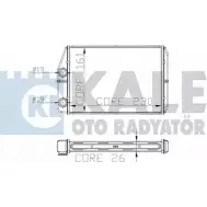 Радиатор печки, теплообменник KALE OTO RADYATOR QCBMK 305000 3138904 OXH4 J