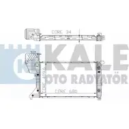 Радиатор охлаждения двигателя KALE OTO RADYATOR 3138916 G0N2 EB LM8EEEX 330200
