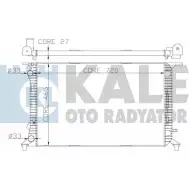 Радиатор охлаждения двигателя KALE OTO RADYATOR 342340 ZJVZDB4 3138994 ABD 8GVF