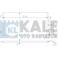 Радиатор кондиционера KALE OTO RADYATOR J TNRGW1 342395 Volkswagen Polo (6R, 6C, 61) 5 2009 – 2018 5QGYXO