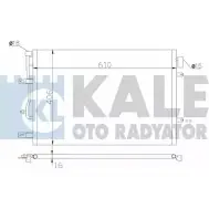 Радиатор кондиционера KALE OTO RADYATOR 3139005 CGY BR 342410 H63GJU