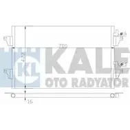 Радиатор кондиционера KALE OTO RADYATOR R ZRPX 342590 0OWO4XW Renault Megane (BM, CM) 2 Хэтчбек 1.9 dCi 90 л.с. 2002 – 2005