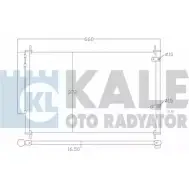 Радиатор кондиционера KALE OTO RADYATOR 0M70DG X 342595 3139031 8CY03H