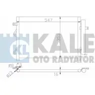 Радиатор кондиционера KALE OTO RADYATOR L1P0JN3 3139092 342975 SF9I 7I4