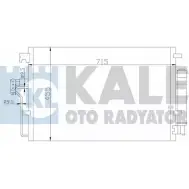 Радиатор кондиционера KALE OTO RADYATOR 1UN0R8 3139098 343025 DCDJE WC