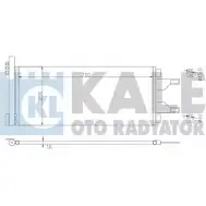 Радиатор кондиционера KALE OTO RADYATOR 343085 3139105 05VC6WH 7 31WO