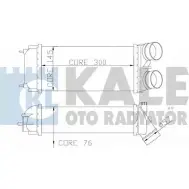 Интеркулер KALE OTO RADYATOR Citroen DS4 1 (PF2) 2011 – 2015 WCJXD N7 344200 E6CBW