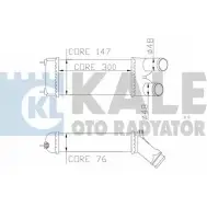 Интеркулер KALE OTO RADYATOR C3FO ZTE DE8LDMD Citroen Berlingo 2 (B9, PF2) Кабина с шасси 1.6 HDi 90 16V 90 л.с. 2008 – наст. время 344400