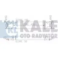 Интеркулер KALE OTO RADYATOR Opel Corsa (D) 4 2006 – 2014 EA7G Z 345600 3RP2CLW