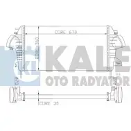 Интеркулер KALE OTO RADYATOR 345700 Opel Insignia (A) 1 Хэтчбек 2.0 CDTI (68) 140 л.с. 2013 – 2017 ER ZPIS5 YGO6EZK