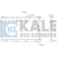 Радиатор охлаждения двигателя KALE OTO RADYATOR MZEMT4 357000 3139408 X YBFKP