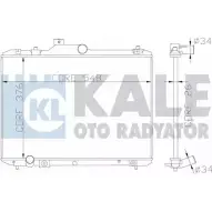 Радиатор охлаждения двигателя KALE OTO RADYATOR 365600 U KCZT 3139469 01NJS
