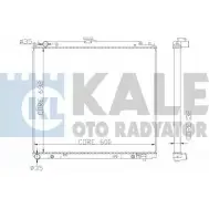 Радиатор охлаждения двигателя KALE OTO RADYATOR 3139509 370600 139IBM 2Q E00