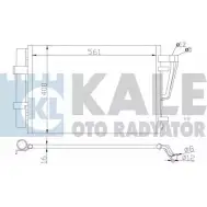 Радиатор кондиционера KALE OTO RADYATOR 3139557 TOX7XH4 379200 98B 07