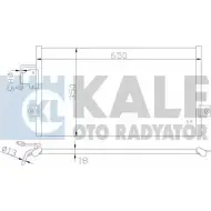 Радиатор кондиционера KALE OTO RADYATOR 379700 Y24X7 DIV 7Z9 3139562